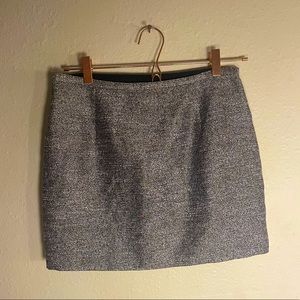 Madewell mini fitted sparkly skirt- size 4